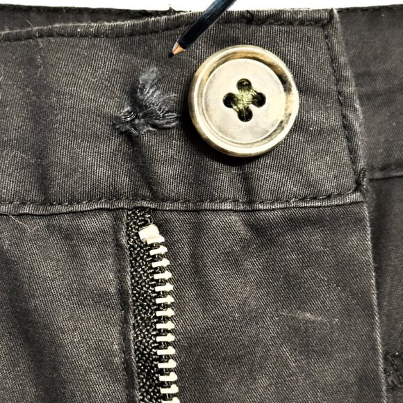 Forever 21 Black Cargo Pants Size L | Utility Multi Pocket Streetwear Y2K Style - Picture 4 of 4